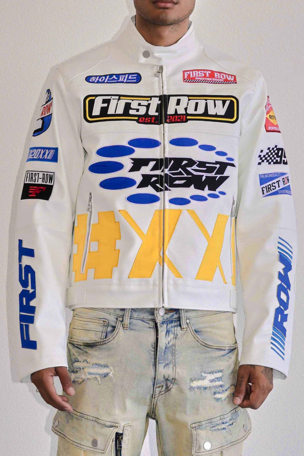 MOTOR RACING LEATHER JACKET