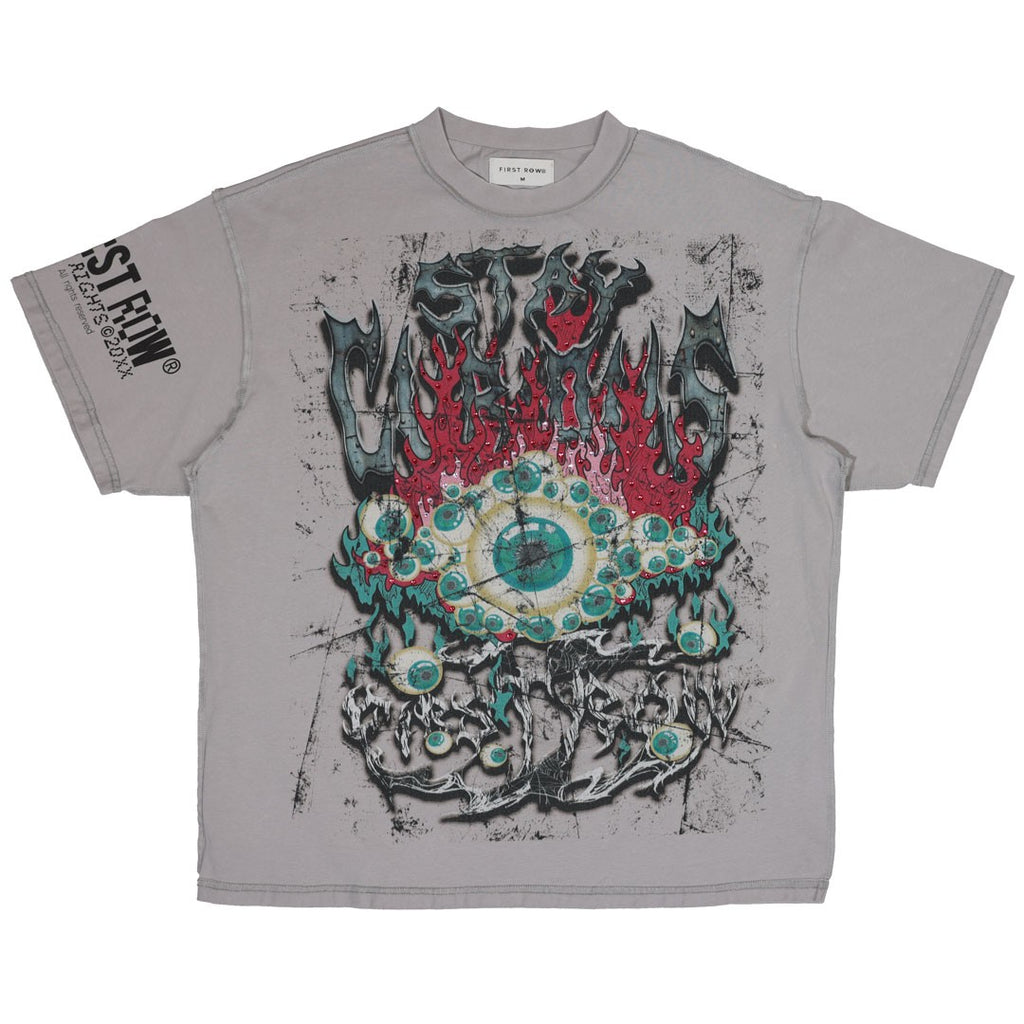 STAY CURIOUS EYEBALLS TEE