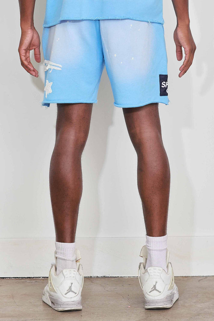 WASHED BRIGHT FUTURE SHORTS