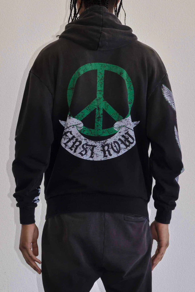 GLOBAL PEACE PULLOVER HOODIE