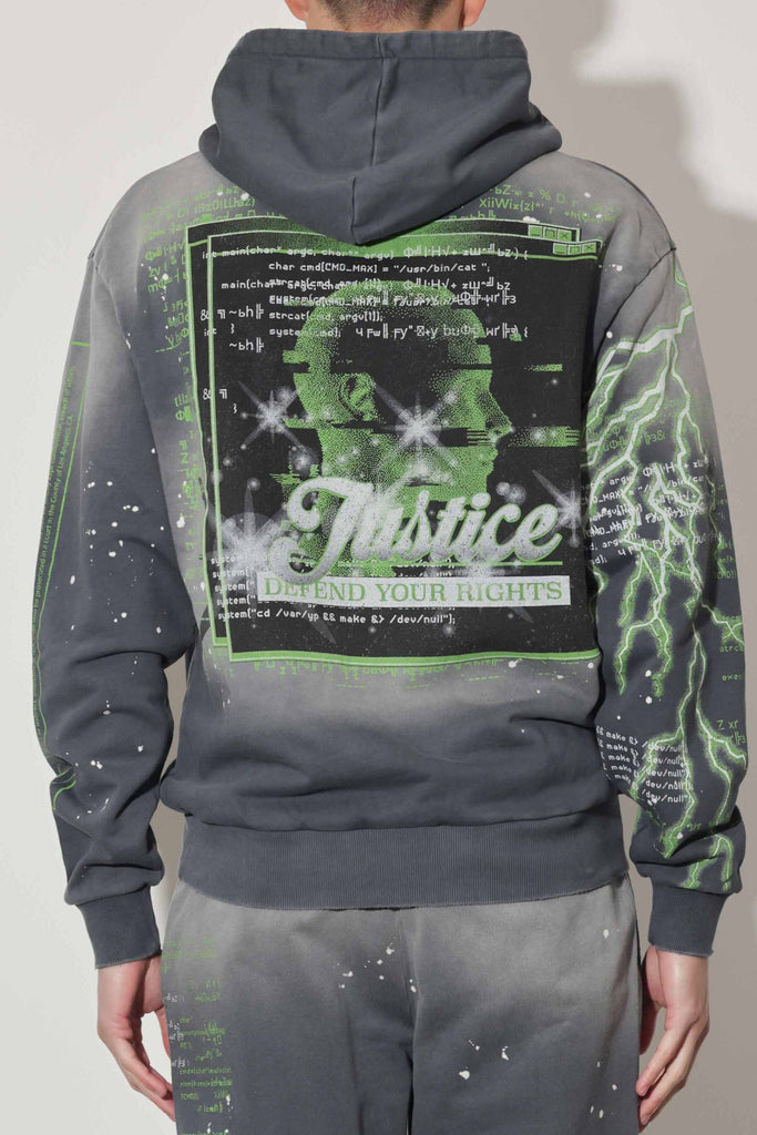 INTELLECTUAL PROPERTY WASHED HOODIE