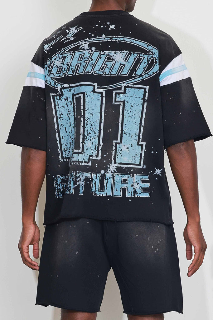 WASHED BRIGHT FUTURE VARSITY TEE