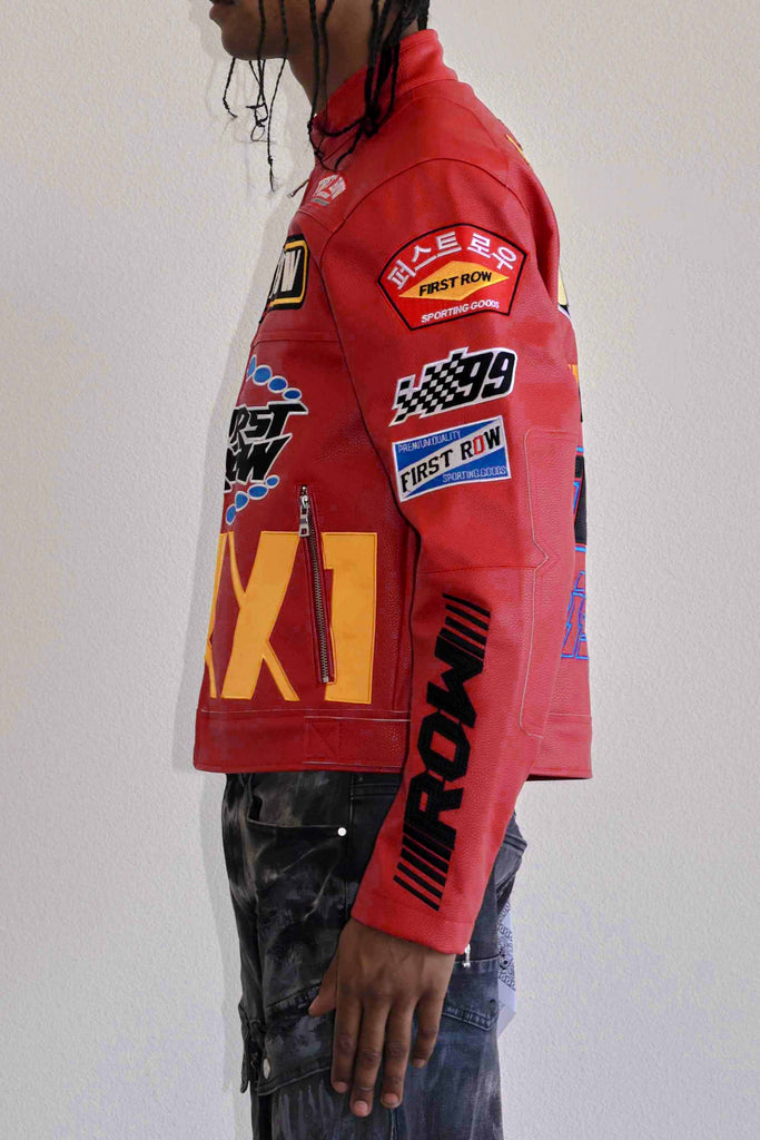 MOTOR RACING LEATHER JACKET