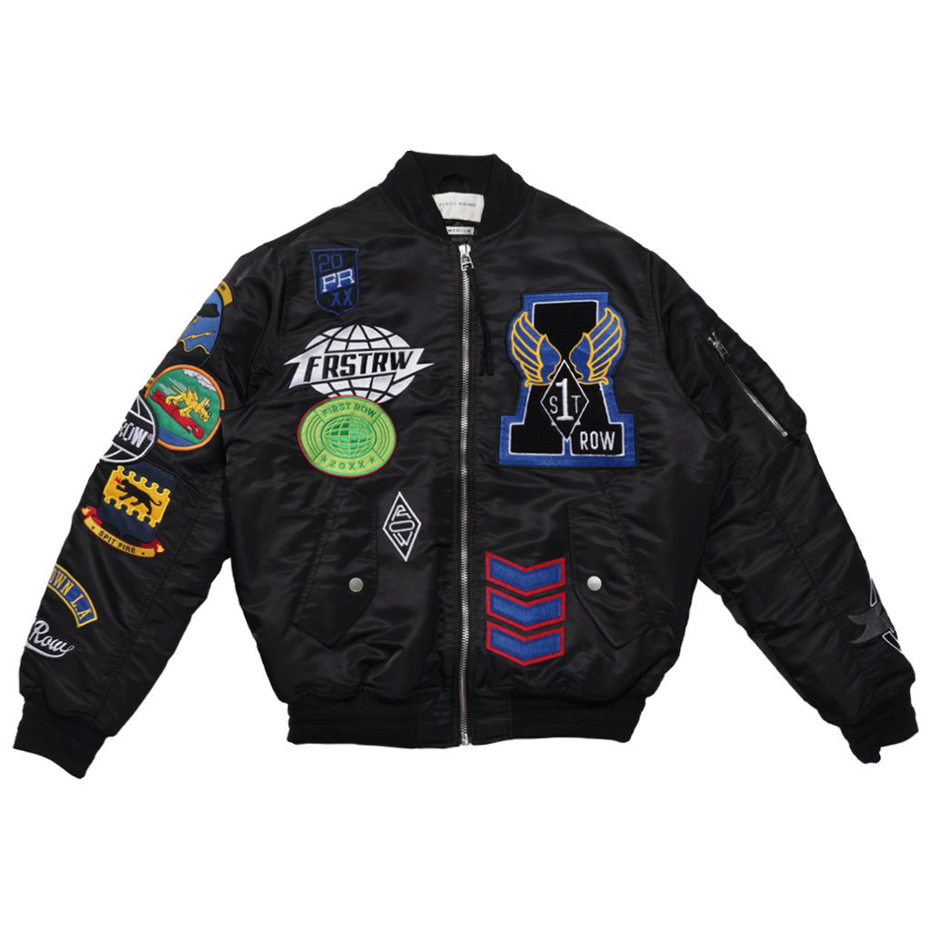 COEXIST MULTI PATCHES MA-1 JACKET