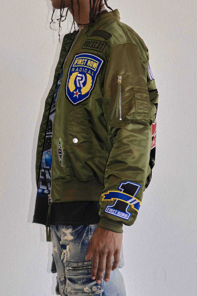 FORCE MULTI PATCHES MA-1 JACKET