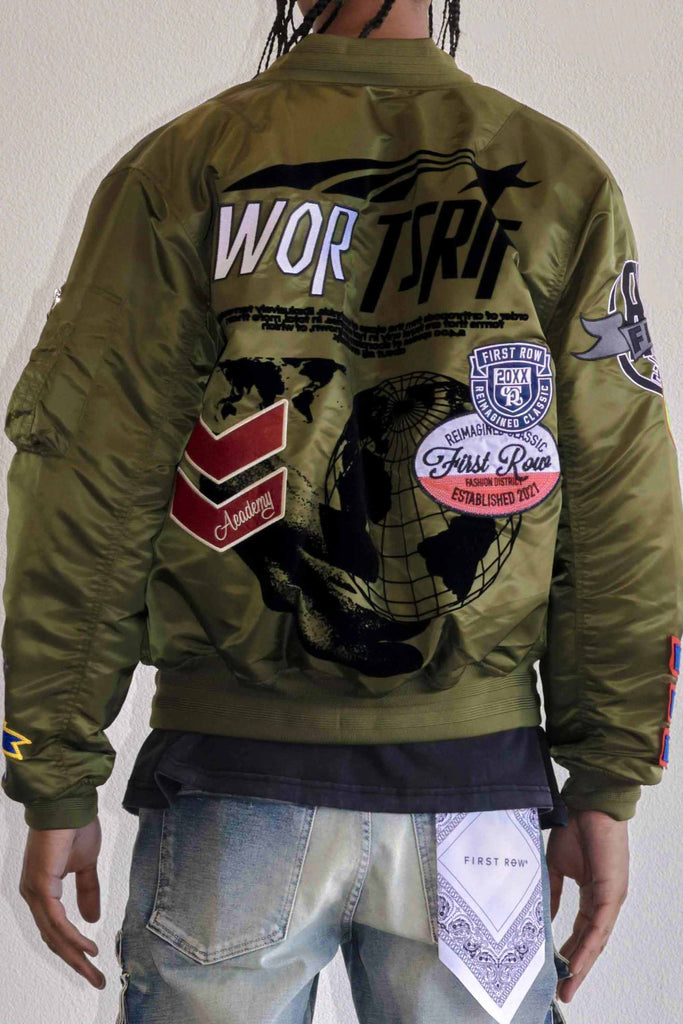 FORCE MULTI PATCHES MA-1 JACKET