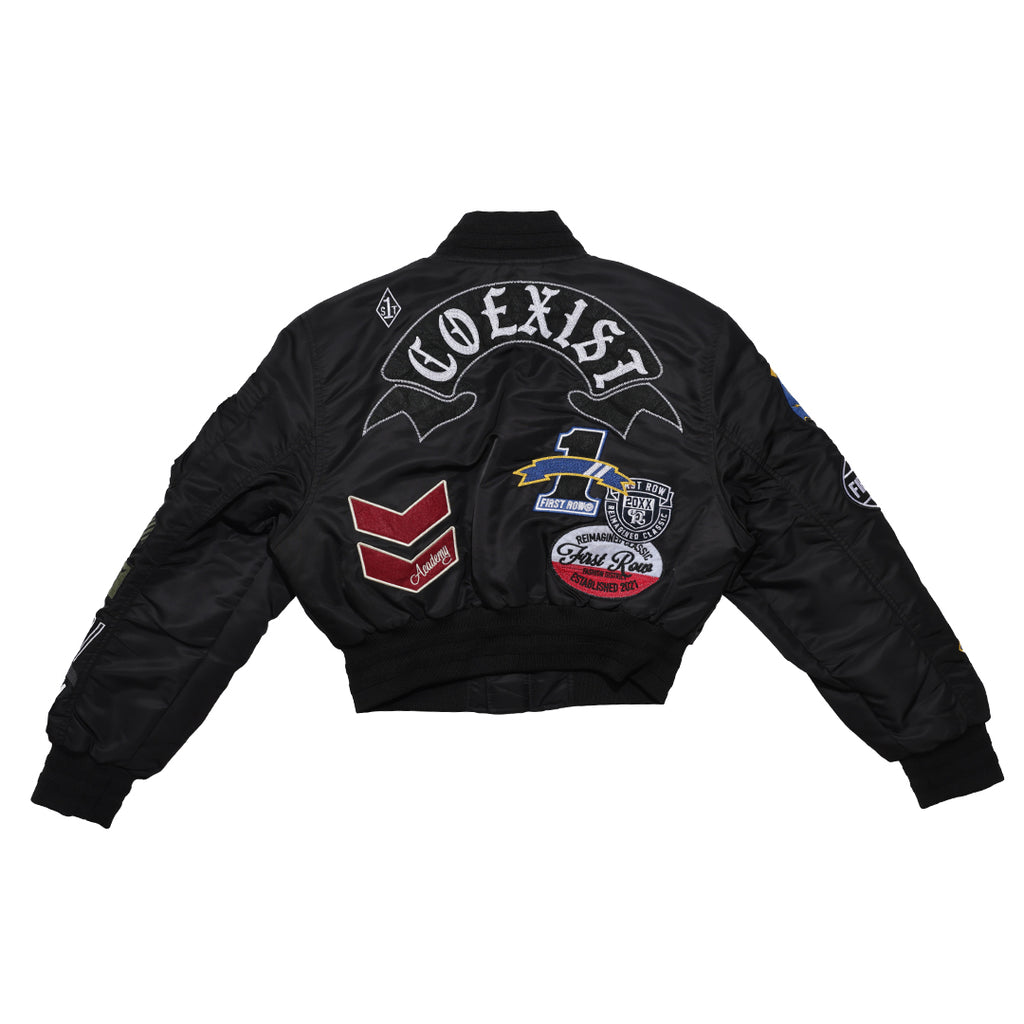 COEXIST MULTI PATCHES MA-1 JACKET