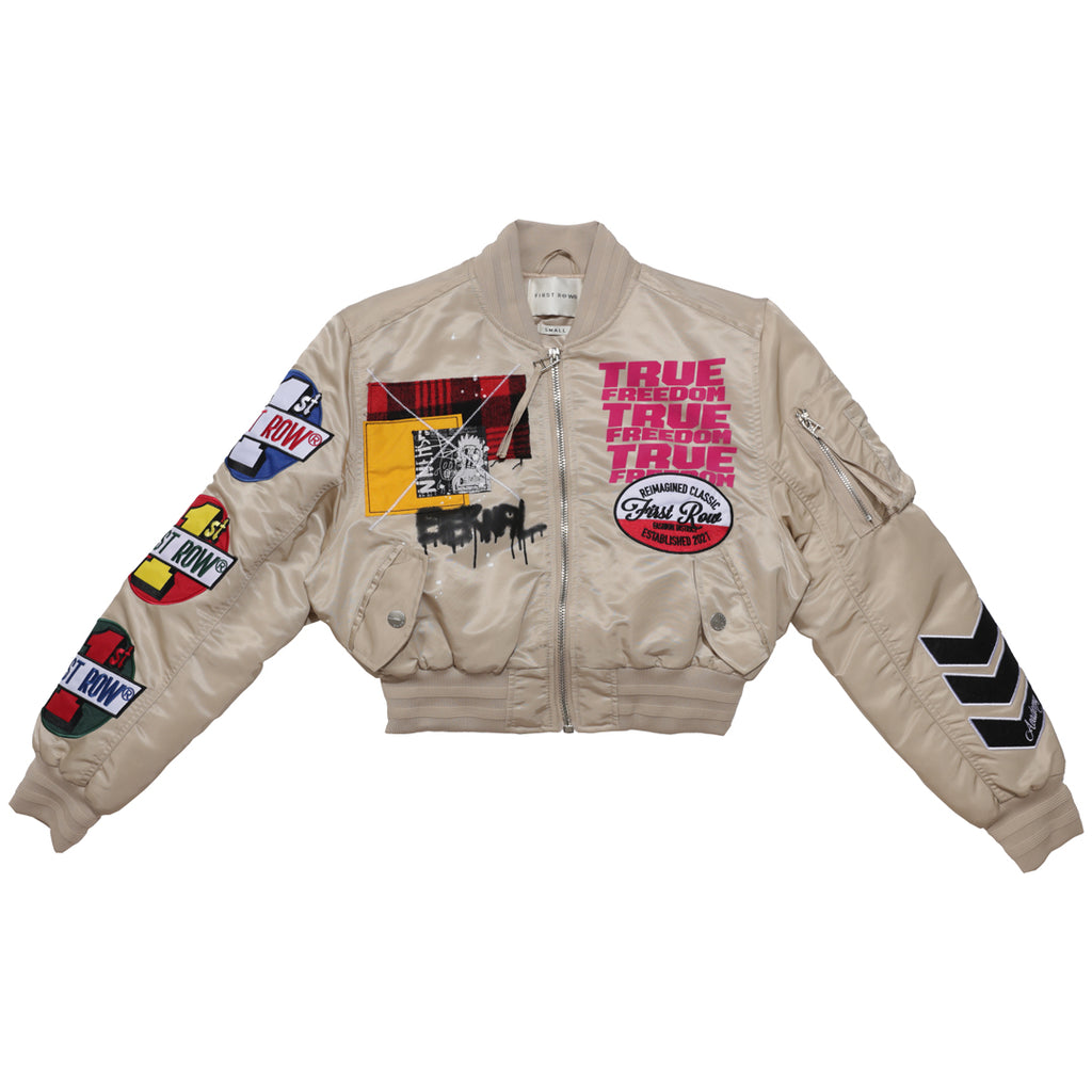 TURE FREEDOM MULTI PATCHES MA-1 JACKET