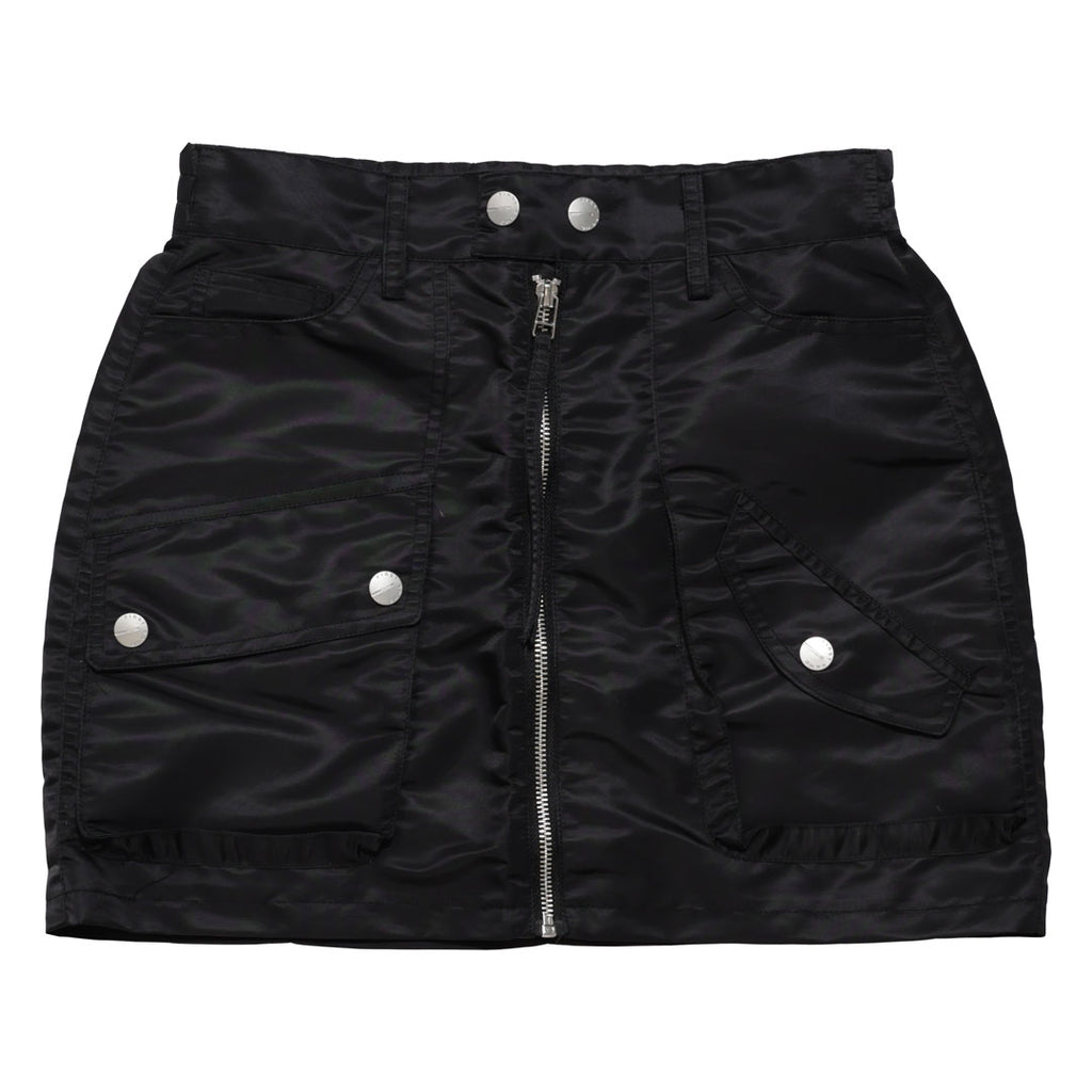 UTILITY NYLON CARGO MINI SKIRT