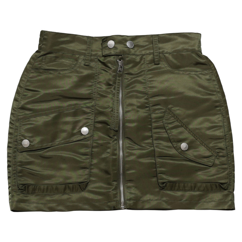 UTILITY NYLON CARGO MINI SKIRT