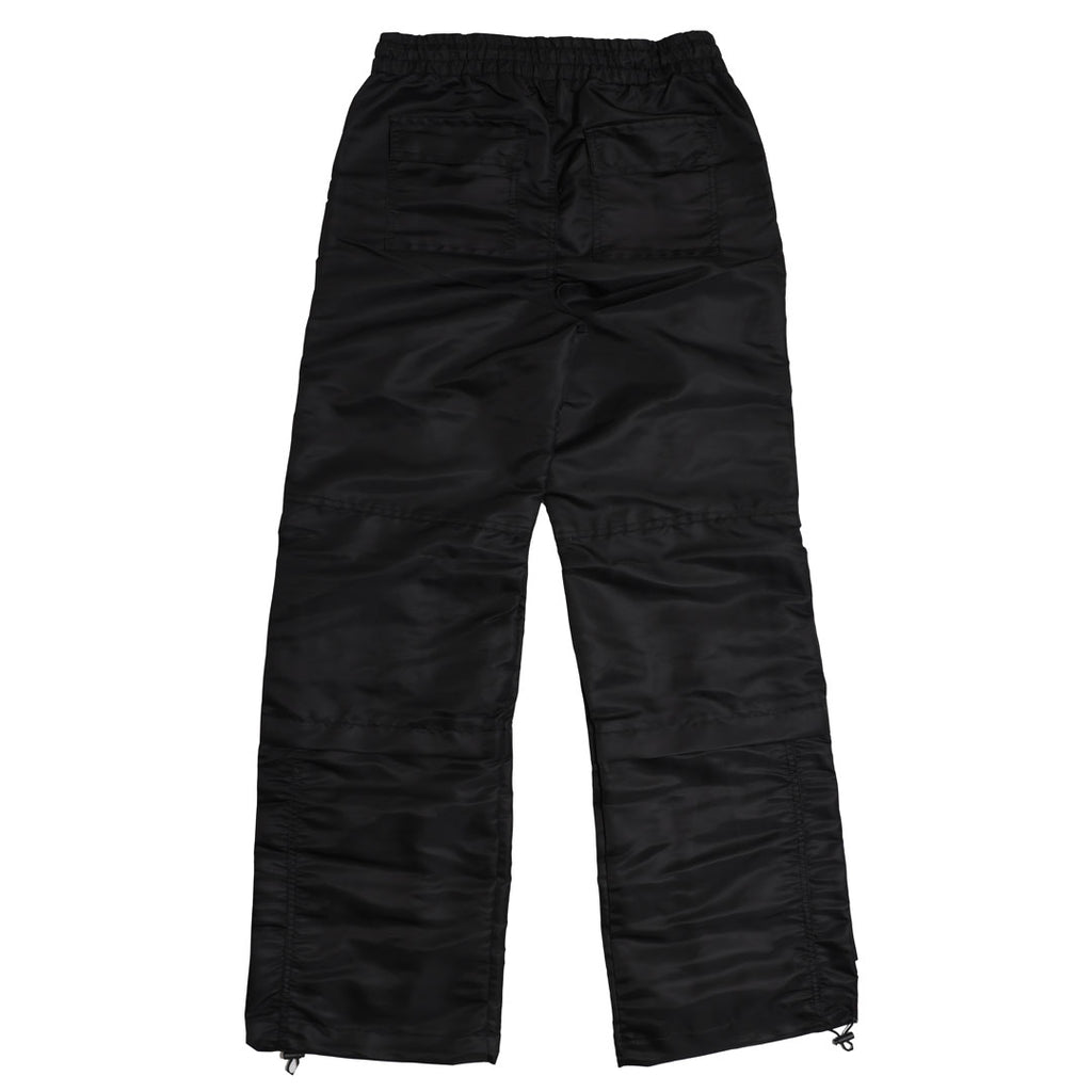 UTILITY NYLON WIDE CARGO PANTS