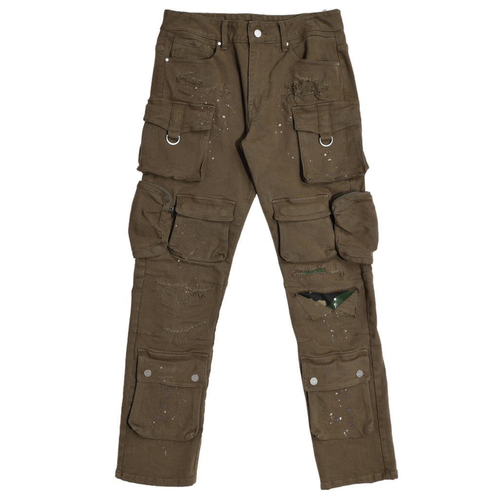 UTILITY CARGO MULTI TWILL PANTS