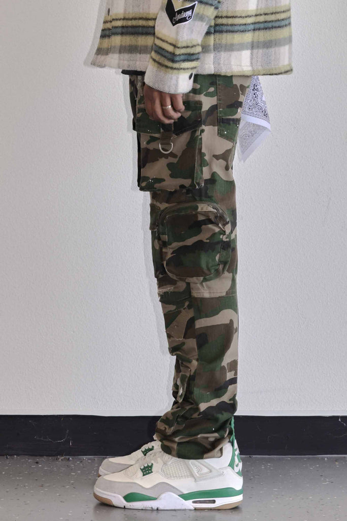 UTILITY CARGO MULTI TWILL PANTS