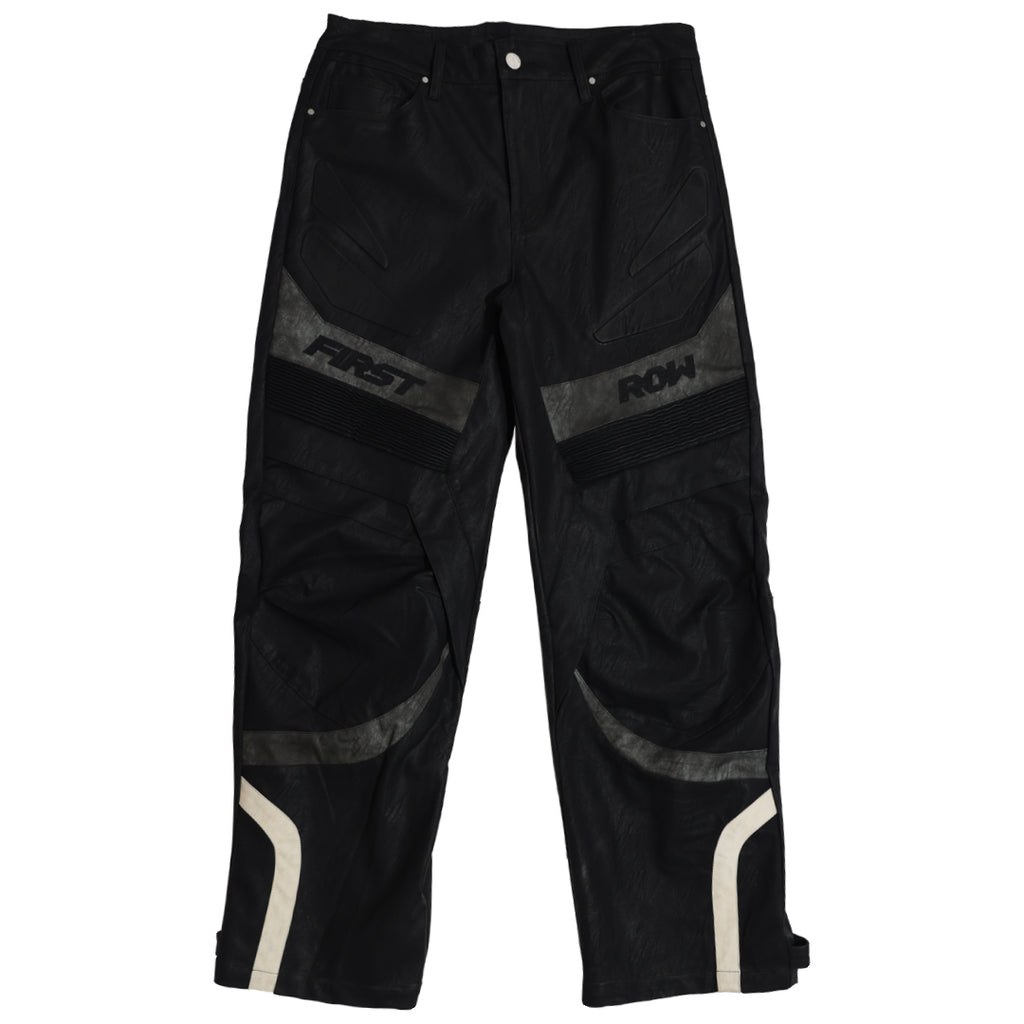 FURIOUS MOTOR RACING Y2K LEATHER PANTS