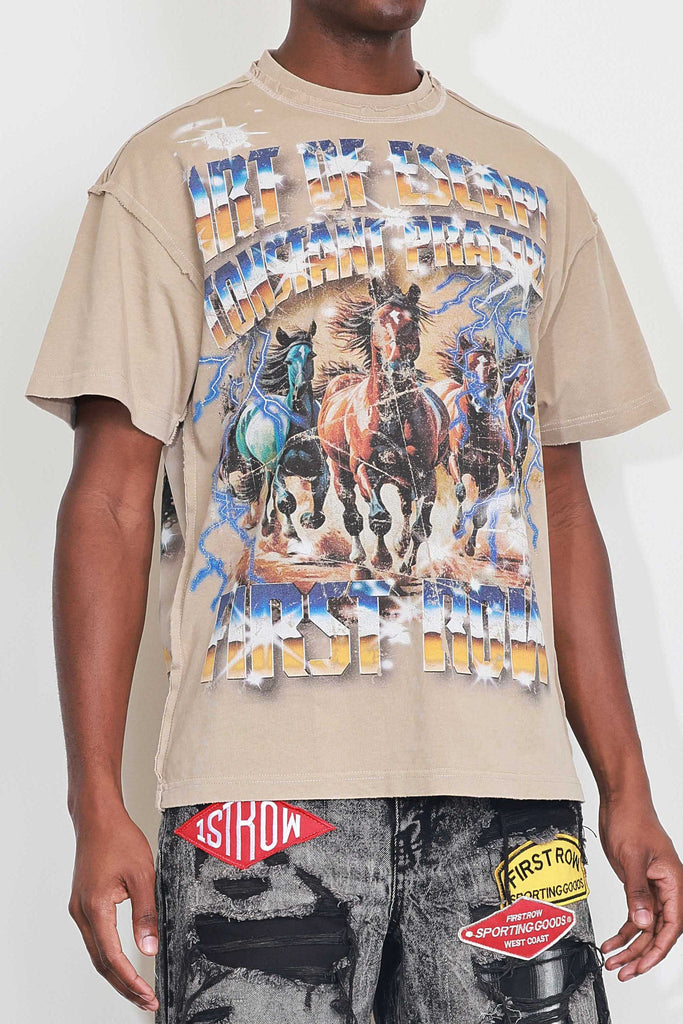 ART OF ESCAPE HORSE TEE