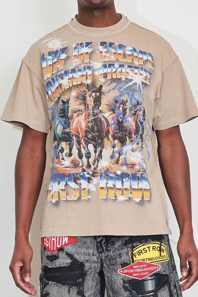 ART OF ESCAPE HORSE TEE