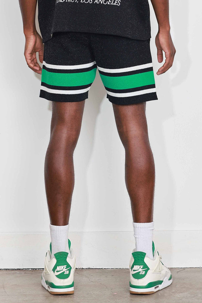 FR SPORTING VARSITY JACQUARD KNIT SHORTS